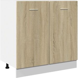 vidaXL Bottom Cabinet Sonoma Oak Storage - Bottom Cabinet vidaXL Bottom Cabinet Sonoma Oak Storage - Bottom Cabinet