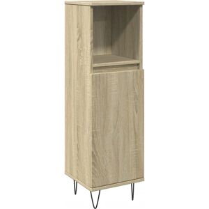 vidaXL Bademøbelsæt - Sonoma Eg - Holdbart, rummeligt & Fugtbestandigt - Badmøbel Sæt vidaXL Bademøbelsæt - Sonoma Eg - Holdbart, rummeligt & Fugtbestandigt - Badmøbel Sæt