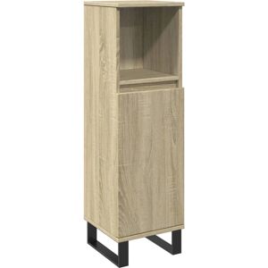 vidaXL Meuble de salle de bain chêne Sonoma - Publicité vidaXL Meuble de salle de bain chêne Sonoma - Publicité