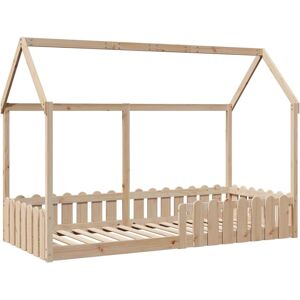 vidaXL Kids' House Bed Frame - Durable Wooden Design for Kids 90x200cm vidaXL Kids' House Bed Frame - Durable Wooden Design for Kids 90x200cm