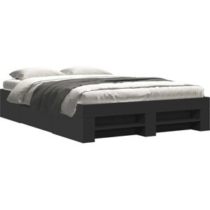 vidaXL Sengestel sort 120x190 cm - Sengestel vidaXL Sengestel sort 120x190 cm - Sengestel