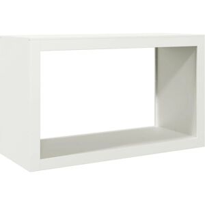 vidaXL Firewood Rack White 100x40x60 cm Steel - Firewood Storage Stand vidaXL Firewood Rack White 100x40x60 cm Steel - Firewood Storage Stand