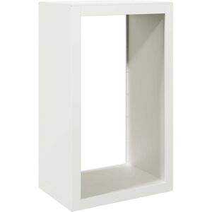 vidaXL Firewood Rack White 60x40x100 cm Steel - Firewood Storage for Fireplace vidaXL Firewood Rack White 60x40x100 cm Steel - Firewood Storage for Fireplace