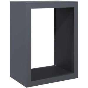 vidaXL Firewood Rack Steel - 60x40x80 cm - Firewood Storage vidaXL Firewood Rack Steel - 60x40x80 cm - Firewood Storage