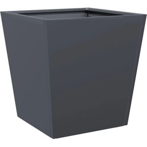 vidaXL Steel Garden Planter Anthracite 40x40x40 cm - Garden Planter vidaXL Steel Garden Planter Anthracite 40x40x40 cm - Garden Planter