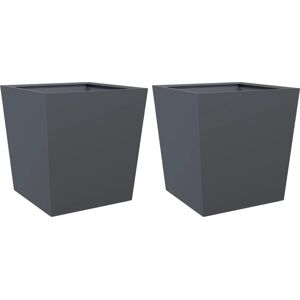 vidaXL Garden Planters Steel 50x50x50cm - Garden Planters vidaXL Garden Planters Steel 50x50x50cm - Garden Planters