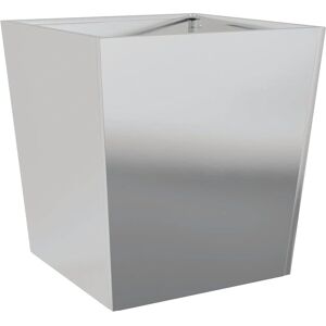 vidaXL Garden Planter 50x50x50 cm Galvanised Steel - Garden Type vidaXL Garden Planter 50x50x50 cm Galvanised Steel - Garden Type