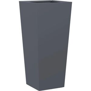 vidaXL Garden Planter 35x35x75 cm Steel - Garden Planter vidaXL Garden Planter 35x35x75 cm Steel - Garden Planter