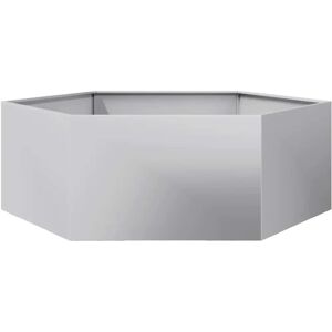 vidaXL Garden Planter Hexagon Galvanized Steel - Garden Planter vidaXL Garden Planter Hexagon Galvanized Steel - Garden Planter