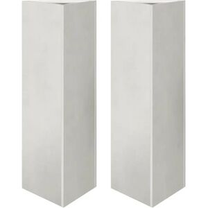 vidaXL Garden Planters Triangular 2 pcs - Planter vidaXL Garden Planters Triangular 2 pcs - Planter