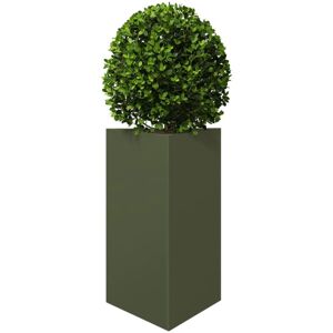 vidaXL Garden Planters - Steel Outdoor Flower Pots - 50x43x75 cm vidaXL Garden Planters - Steel Outdoor Flower Pots - 50x43x75 cm