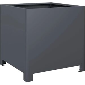 vidaXL Garden Planter Anthracite Steel - Garden Planter vidaXL Garden Planter Anthracite Steel - Garden Planter