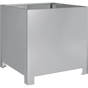 vidaXL Garden Planter 40x40x40 cm Galvanised Steel - Garden Planter vidaXL Garden Planter 40x40x40 cm Galvanised Steel - Garden Planter