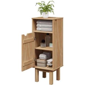 vidaXL Bathroom Cabinet OTTA - 35x30x90 cm Solid Wood Pine - Storage & Vanity vidaXL Bathroom Cabinet OTTA - 35x30x90 cm Solid Wood Pine - Storage & Vanity