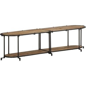 vidaXL TV Cabinet Solid Mango - 160x42x40 cm - TV Stand & Entertainment Center vidaXL TV Cabinet Solid Mango - 160x42x40 cm - TV Stand & Entertainment Center