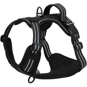 vidaXL Dog Harness with Reflective Stripes M - Dog Harness vidaXL Dog Harness with Reflective Stripes M - Dog Harness