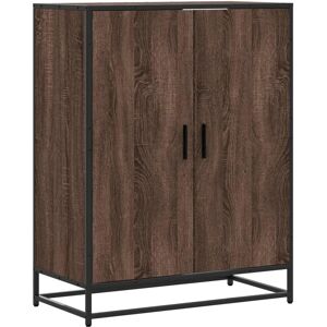 vidaXL Brown Oak Shoe Cabinet - 75x38x97.5 cm - Shoe Storage vidaXL Brown Oak Shoe Cabinet - 75x38x97.5 cm - Shoe Storage