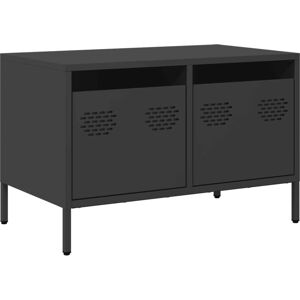 vidaXL 851232 Black TV Cabinet - TV Stand & Media Unit vidaXL 851232 Black TV Cabinet - TV Stand & Media Unit