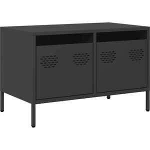 vidaXL 851232 Zwart TV Meubel - TV-Statief & Media-eenheid vidaXL 851232 Zwart TV Meubel - TV-Statief & Media-eenheid
