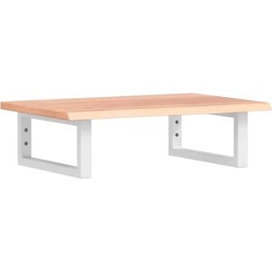 vidaXL Wall Mount Bathroom Steel Oak Shelf - Bathroom Storage vidaXL Wall Mount Bathroom Steel Oak Shelf - Bathroom Storage