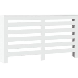 vidaXL Radiator Cover White 149x20x82 cm Engineered Wood - Radiator Cover vidaXL Radiator Cover White 149x20x82 cm Engineered Wood - Radiator Cover