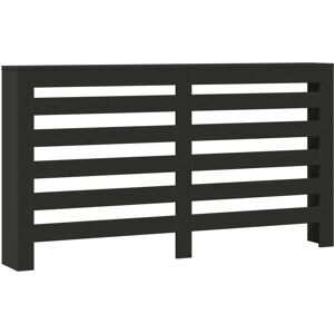 vidaXL Radiator Cover Slats Black - Radiator Cover vidaXL Radiator Cover Slats Black - Radiator Cover
