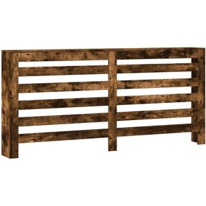 VidaXL Radiator Cover Smoked Oak Modern Design 175x20x82 cm VidaXL Radiator Cover Smoked Oak Modern Design 175x20x82 cm