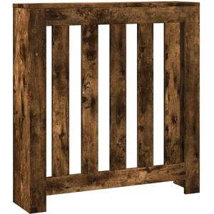 vidaXL Radiator Cover Smoked Oak - 78x20x82 cm - Radiator Cover vidaXL Radiator Cover Smoked Oak - 78x20x82 cm - Radiator Cover