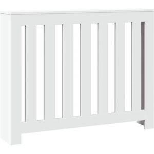 vidaXL Radiator Cover White 104x20x82 cm Engineered Wood - Radiator Cover vidaXL Radiator Cover White 104x20x82 cm Engineered Wood - Radiator Cover