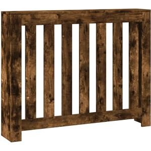 vidaXL Radiator Cover Smoked Oak 104x20x82 cm - Radiator Cover vidaXL Radiator Cover Smoked Oak 104x20x82 cm - Radiator Cover