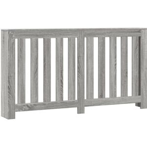vidaXL Radiator Cover Grey Sonoma - Radiator Cover vidaXL Radiator Cover Grey Sonoma - Radiator Cover