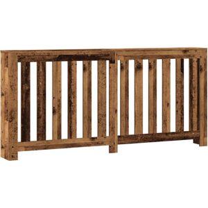 vidaXL Radiator Cover Old Wood 175x20x82 cm - Radiator Cover vidaXL Radiator Cover Old Wood 175x20x82 cm - Radiator Cover