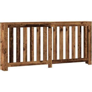 vidaXL Radiator Cover Old Wood 175x20x82 cm - Radiator Cover vidaXL Radiator Cover Old Wood 175x20x82 cm - Radiator Cover