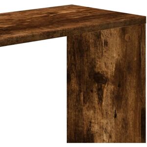 vidaXL 852775 Smoked Oak 5-Tier Bookcase - Bookcase vidaXL 852775 Smoked Oak 5-Tier Bookcase - Bookcase