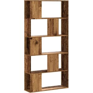 vidaXL 852778 Old Wood 5-Tier Bookcase - Bücherregal vidaXL 852778 Old Wood 5-Tier Bookcase - Bücherregal