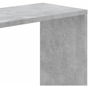 vidaXL 852783 concrete grey 5-tier bookcase - Bookcase vidaXL 852783 concrete grey 5-tier bookcase - Bookcase