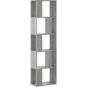 vidaXL 852785 Bibliotecă cu 5 nivele Grey Sonoma - Mobilier de depozitare vidaXL 852785 Bibliotecă cu 5 nivele Grey Sonoma - Mobilier de depozitare