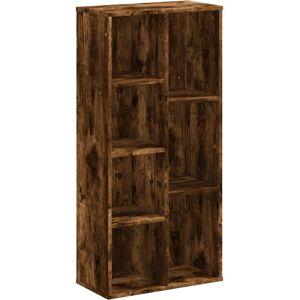vidaXL 852793 Rauch Eichen Bücherregal - Wohnzimmer Aufbewahrung vidaXL 852793 Rauch Eichen Bücherregal - Wohnzimmer Aufbewahrung