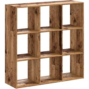 vidaXL Old Wood Bookcase 102x32x102 cm - Bookcase vidaXL Old Wood Bookcase 102x32x102 cm - Bookcase
