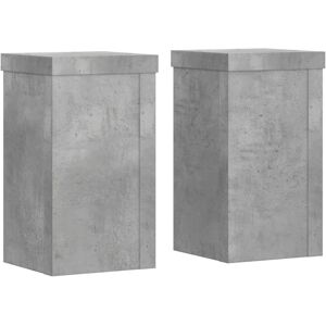 vidaXL Plant Stand 2 pcs - Garden Plant Pot Holder 10x10x18 cm vidaXL Plant Stand 2 pcs - Garden Plant Pot Holder 10x10x18 cm