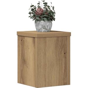 vidaXL Oak 15x15x20 cm Plant Stand Set - Indoor Use vidaXL Oak 15x15x20 cm Plant Stand Set - Indoor Use