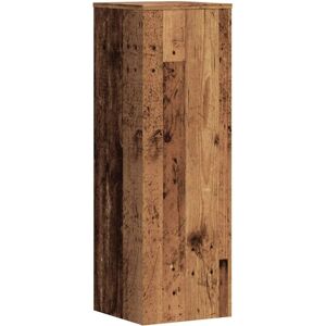vidaXL Oud Hout 33x33x100 cm Plantenstandaard - Plantenstandaard vidaXL Oud Hout 33x33x100 cm Plantenstandaard - Plantenstandaard