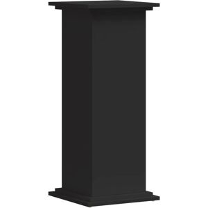 vidaXL Plant Stand Black 33x33x80 cm Engineered Wood - Plant Type vidaXL Plant Stand Black 33x33x80 cm Engineered Wood - Plant Type