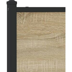 vidaXL Metal Bed Frame with Headboard 107x203 cm - Bed Frame vidaXL Metal Bed Frame with Headboard 107x203 cm - Bed Frame