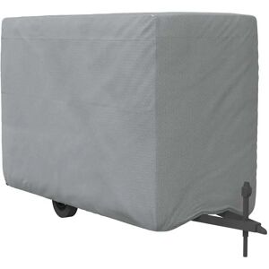 vidaXL Horse Trailer Cover Grey 396x178x250cm - All-weather Protection vidaXL Horse Trailer Cover Grey 396x178x250cm - All-weather Protection