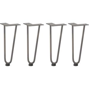 vidaXL Steel Hairpin Legs 4 pcs - Table Legs vidaXL Steel Hairpin Legs 4 pcs - Table Legs