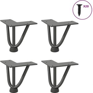 vidaXL 4012430 Stahl Haarnadelbeine - Tisch vidaXL 4012430 Stahl Haarnadelbeine - Tisch