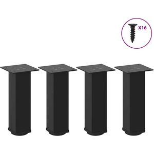 vidaXL 4012464 Schwarze Stahl Couchtischbeine - Tischteil vidaXL 4012464 Schwarze Stahl Couchtischbeine - Tischteil