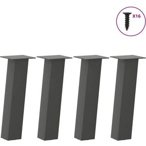 vidaXL 4012498 Anthrazit Stahl Couchtischbeine - Couchtisch vidaXL 4012498 Anthrazit Stahl Couchtischbeine - Couchtisch