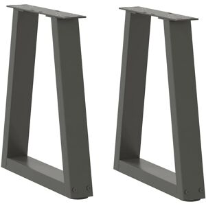 Pieds de table en V vidaXL 2 Pièces Acier - Type de Table - Publicité Pieds de table en V vidaXL 2 Pièces Acier - Type de Table - Publicité
